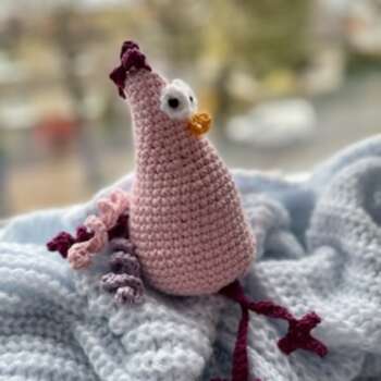 Kurczak handmade – róż bordo