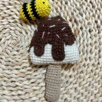 Lodzik z pszczółką – handmade