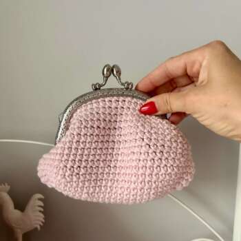 Portfelik róż nr 52 – handmade