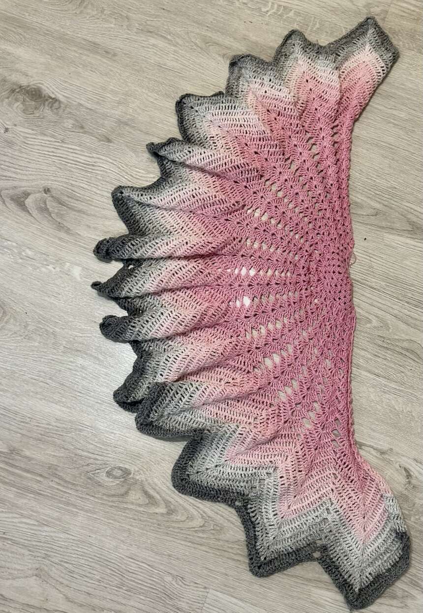 Chusta mała narzutka nr. 56